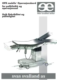 Klikk for å åpne katalog: OPX mobilis operasjonsbord
